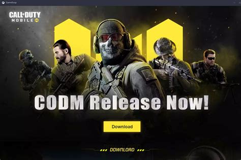 Download CoD Mobile within the Gameloop app. . Call of duty mobile pc download